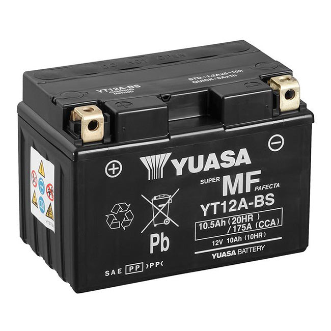 YUASA YT12ABS Factory Activated