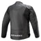 Faster v2 Leather Jacket Black/Black 48