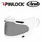 AH-PL000043 - SAMPLE PICTURE - Arai DKS054 Standard Insert (in dark tint for intense sunshine) offers normal field-of-view coverage for all Arai SAI faceshields: Corsair-V, RX-Q, Defiant and Vector 2