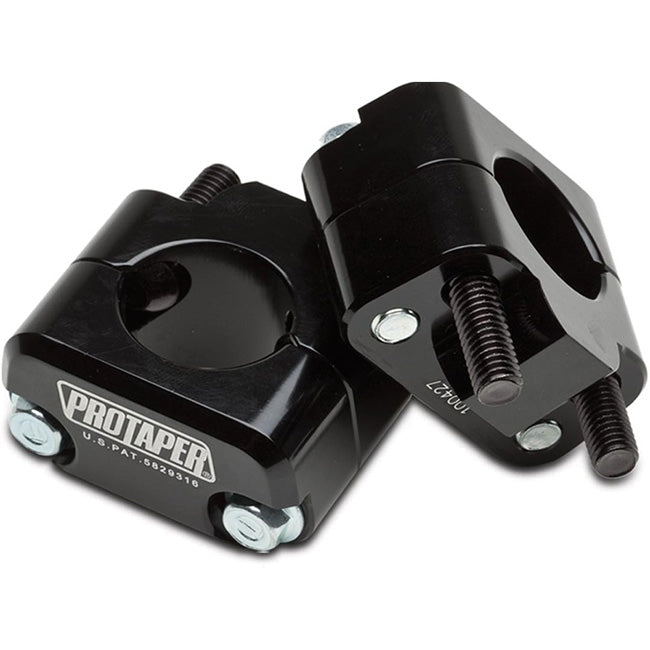 Universal Solid Handlebar Mounts - Black