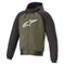 Chrome Sport Hoodie Black/Forest Green S