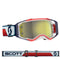 Prospect Goggle Red/White Yellow Chrome Works Lens