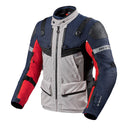 FJT305_2030 Defender 3 GTX Jacket Red-Blue