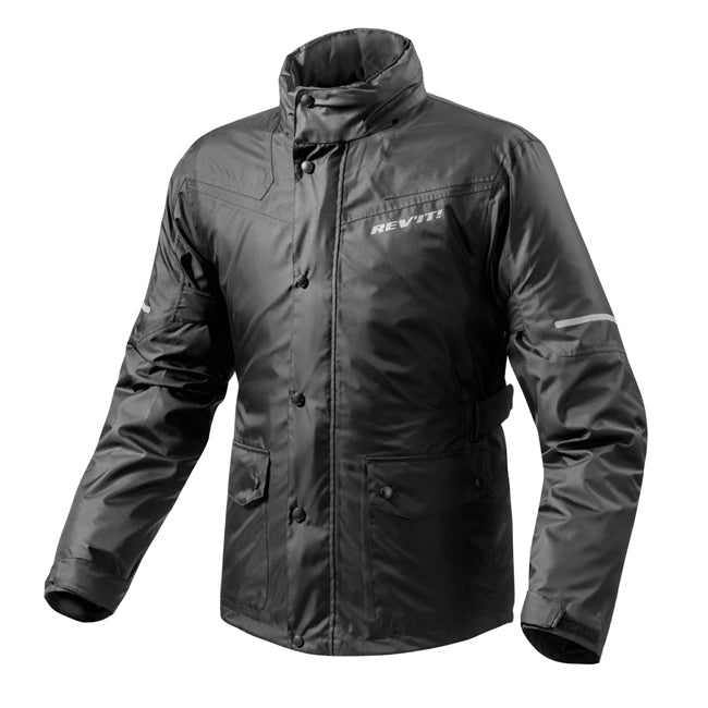 REVIT FRC009 Nitric 2 Rain Jacket Black Front