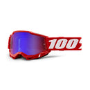Accuri 2 Goggle Red - Mirror Red/Blue Lens