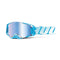 Armega Goggle Oversized Logo Sky - Mirror Blue Lens