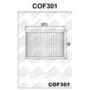 COF301 Champion Oil Filter pic (HF401)