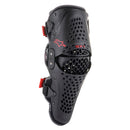 SX-1 v2 Knee Guards Black/Red XXL