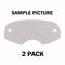 SAMPLE PICTURE - lens shield kits are available for the Oakley Mayhem Pro MX goggles (OA-101-349-001), Front Line MX goggles (OA-102-597-001) and Airbrake (OA-02-499)
