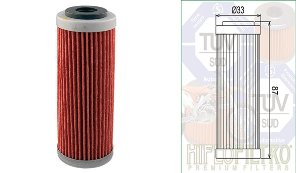 HiFlo HF652 Oil Filter