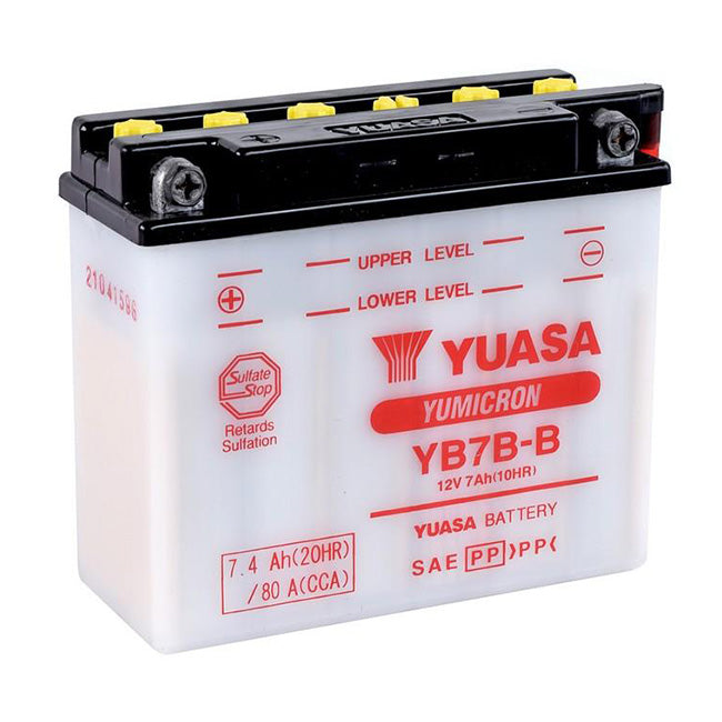 YUASA YB7BBPK - comes with acid pack