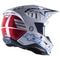 S-M5 Action Helmet White/Cyan/Dark Blue M