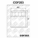 COF203 Champion Oil Filter pic (HF303)
