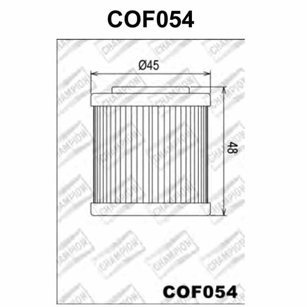 COF054 Champion Oil Filter pic (HF154)