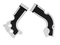 ACERBIS White-Grip-Frame-Guard