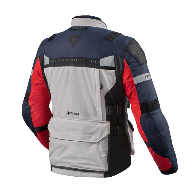 FJT305_2030 Defender 3 GTX Jacket Red-Blue