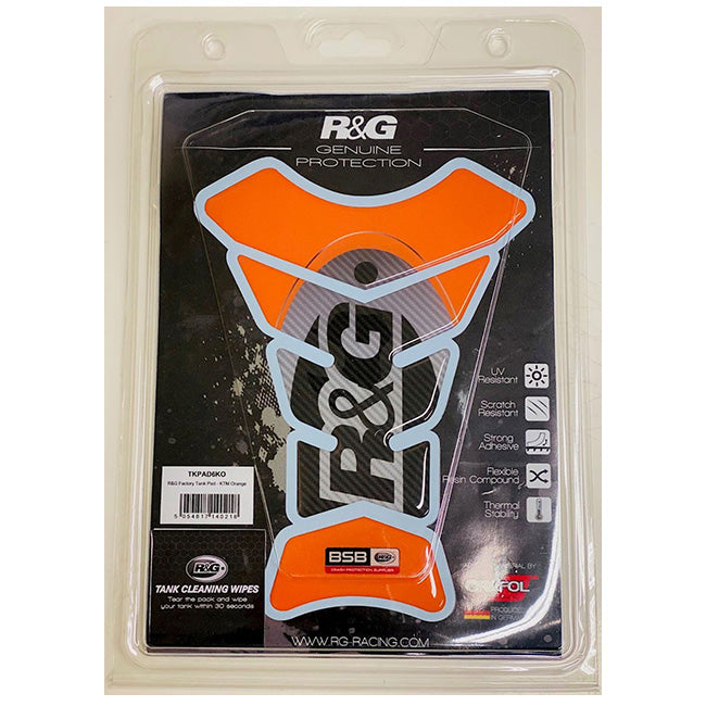 R&G Factory Tank Pad KTM Orange