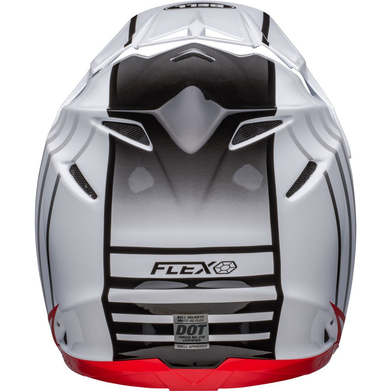 Moto-9S Flex Sprint White/Red M