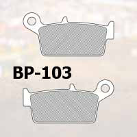 RE-BP-103 - Renthal RC-1 Works Sintered Brake Pads - NOT TO SCALE