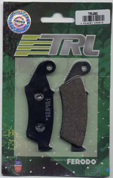 Ferodo TRL Brake Pads - A price breakthrough. Common MX applications are catered for with these 100% asbestos free brake pads from Ferodo