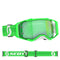 Prospect Goggle Green/White Green Chrome Works Lens