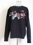SW FMX Sweatshirt is a Black 100% cotton fleece lined sweatshirt