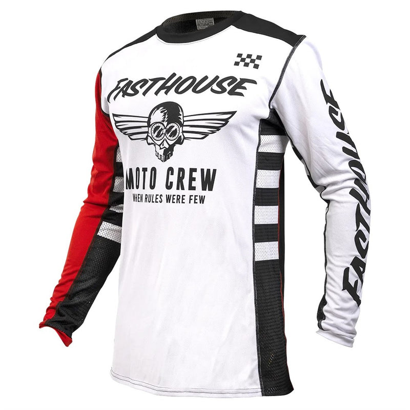 Youth Grindhouse Factor Jersey White/Black XL