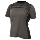 Womens Classic Mercury Short Sleeved Jersey Black Heather/Charcoal Heather S