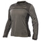 Womens Classic Mercury Long Sleeved Jersey Black Heather/Charcoal Heather L