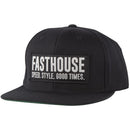 Block House Hat Black/Black - One Size