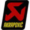 Akrapovic Muffler Decal Heat Resistant Aluminium - Vertical 90x95mm