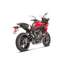 Full Stainless System/Carbon Muffler  Yamaha MT07/FZ07 14-23/XSR700 16-23/Tracer 700 16-19/Tracer 7/GT 2020-23