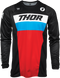 Thor Jersey Mx Pulse M S21 Racer Black Red Blue Youth Medium